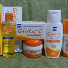 6 Gluta C Интенсивное отбеливание глютатион Набор лосьон кремы Тонер, папайя мыла