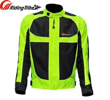 2017 de malha de verão homens cavaleiros roupas de corrida de moto jaqueta de equitação motos riding tribe jk-21 revestimentos da motocicleta oxford pano