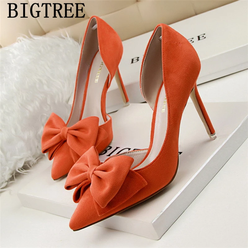 

2019 new pumps for women fetish high heels bigtree shoes ladies pumps red heels dress shoes women elegant shoes sexy high heels
