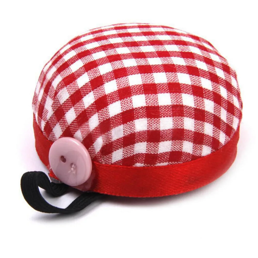 

1pc Sewing Kit Ball Shaped Needle Pin Cushion With Elastic Wrist Belt DIY Handcraft Tool for cross stitch sewing home