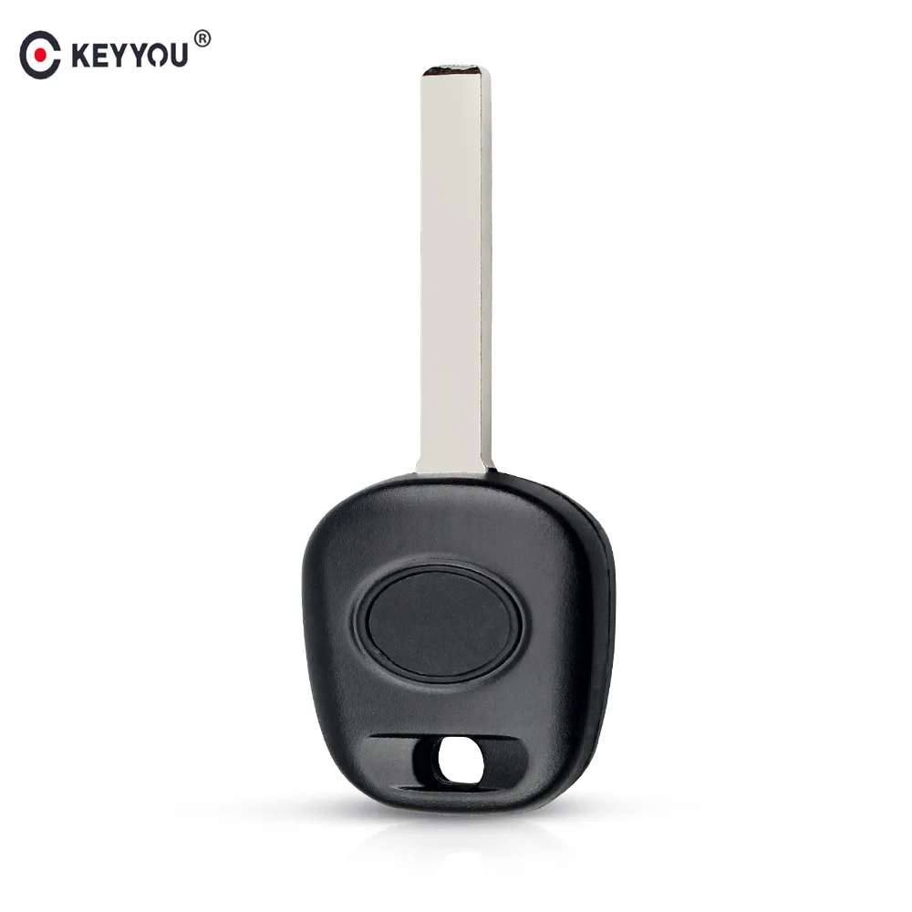 

KEYYOU New Transponder Chip Blank Key Shell Car Remote Key Case Fob Cover For Toyota Corlla With Uncut VA2 Blade