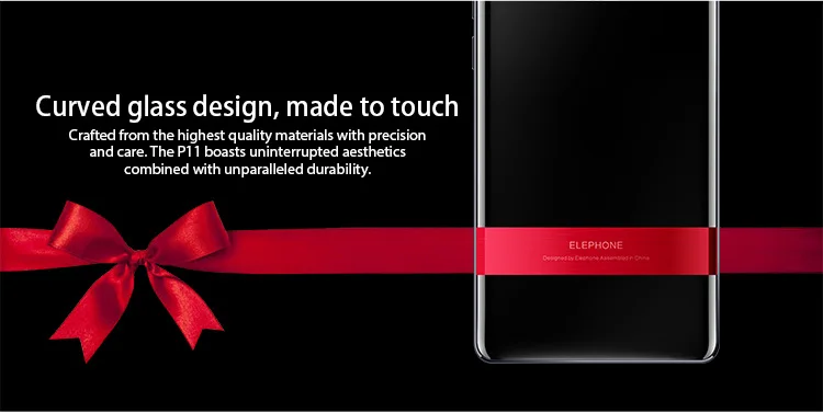 ELEPHONE P11 4GB RAM 128GB ROM Helio X25 MTK6797T 2.5GHz Deca Core 6.0 Inch 2.75D Incell FHD+ Full Screen Android 8.0 4G LTE Smartphone