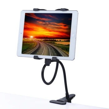 

Flexible Adjustable Gooseneck Clip Desk Holder Clamp Mount Bracket for iPad Air/Mini and Tablets