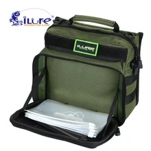 Сумка для рыбалки iLure 24*13*22 см, многофункциональная, непромокаемая, на открытом воздухе, сумка на плечо, чехол, сумка для хранения рыболовной катушки, водонепроницаемая сумка