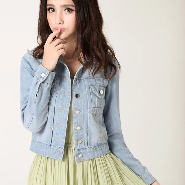 

Coat Direct Selling Limited Formal Full Turn-down Collar Solid Button 2014 Spring Women's Outerwear Female Top Light Jacket