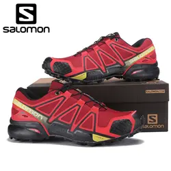 Salomon speed Cross 4 CS оригинальные мужские кроссовки брендовые кроссовки мужские спортивная обувь speed CROSS теннисные туфли размер 40-46