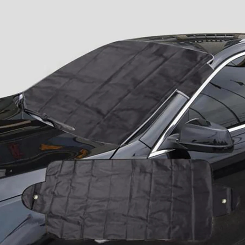 

Car SunShade Windshield Sunshade Portable Auto Sun Visor Truck Car Windshield Front Window Snow Winter Durable Silver