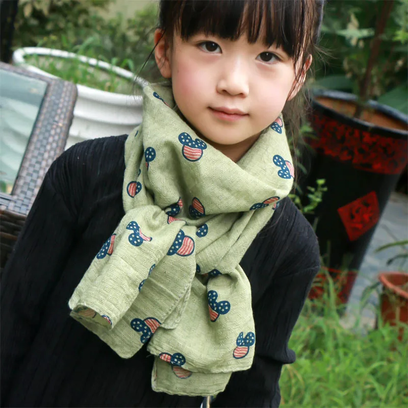 2016 New kids scarf high quality Cotton winter spring scarves for baby long size 140*40cm child