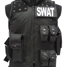 Мужская страйкбольная Экипировка охотничий жилет полицейский страйкбол жилет модель Molle тактический черный военный CS жилет спецназ защитное оборудование