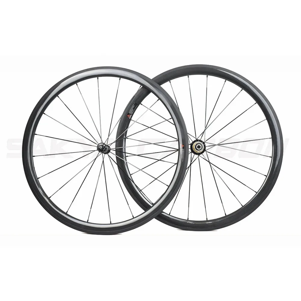 Cheap 700C Straight pull R36 carbon wheels 38mm 50mm 60mm 88mm road bicycle wheels 23mm width clincher tubular wheelset all same $299 3