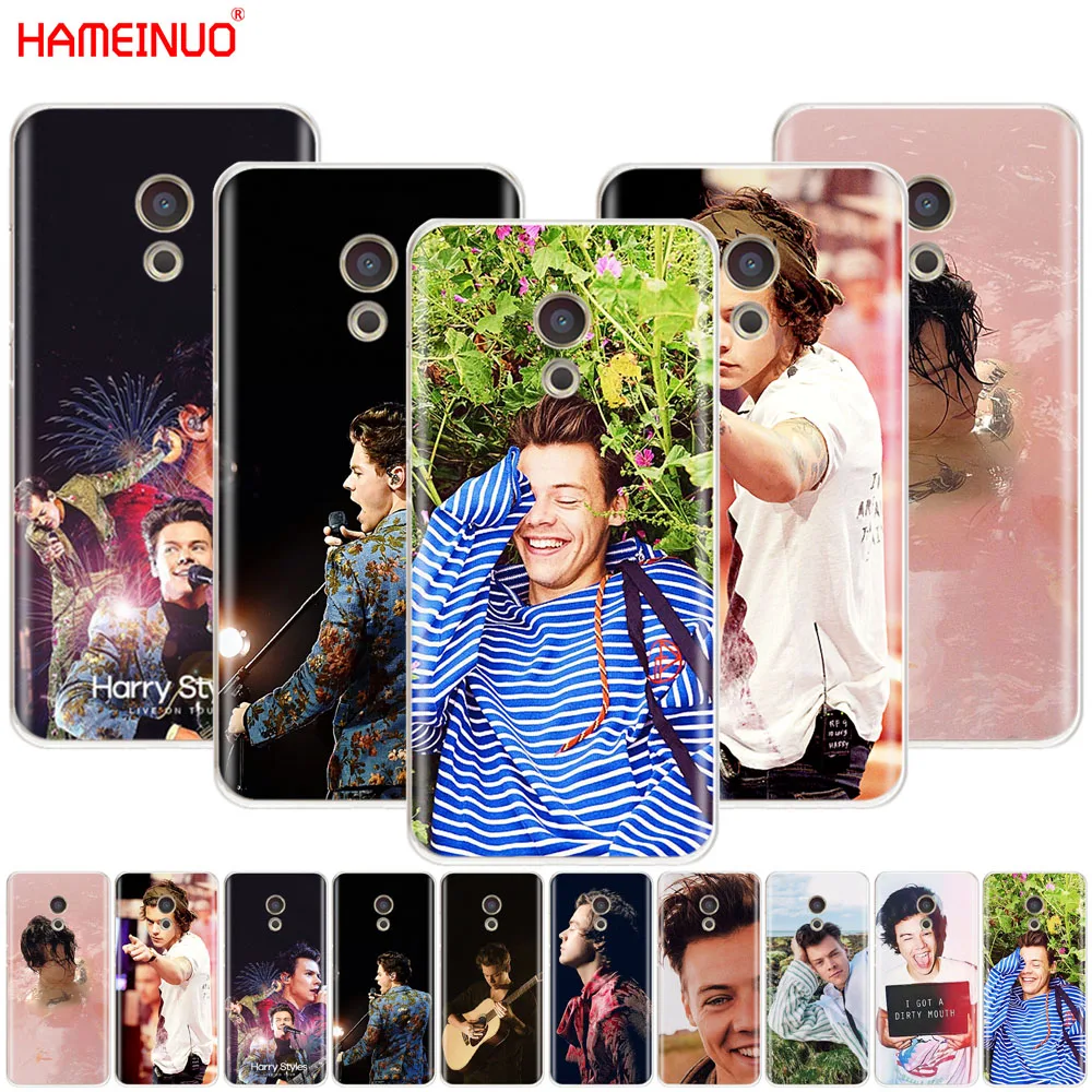 

HAMEINUO Harry Styles cover phone Case for Meizu M6 M5 M5S M2 M3 M3S MX4 MX5 MX6 PRO 6 5 U10 U20 note plus