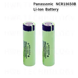 2-20 шт 100% Новый Panasonic Оригинальный NCR18650B 3,7 v 3400 mah 18650 литиевая аккумуляторная батарея фонарик батареи