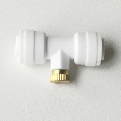 white 0.4mm nozzles C043 1/4 ''сопло для запотевания на открытом воздухе, насадка для тумана из латуни, комплект сопел для охлаждения - Цвет: white 0.4mm nozzles