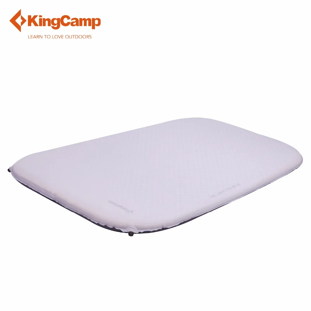 

KingCamp Sleeping Pad Outdoor Sleeping Mat DELUXE DOUBLE Self-Inflating Camp Pad for Camping