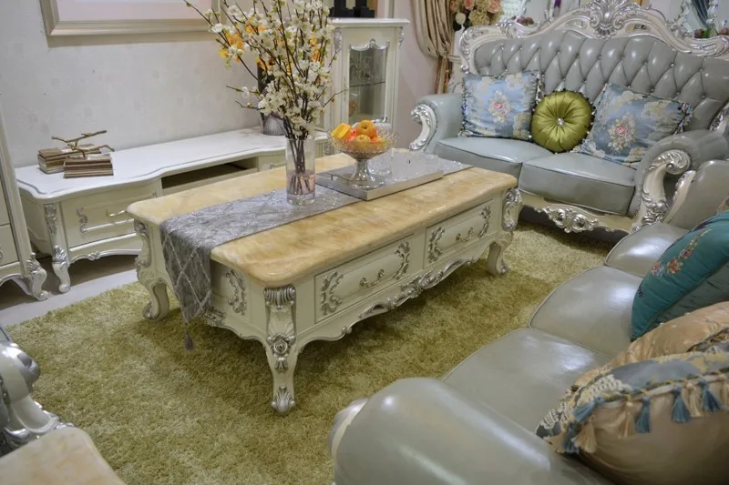 Fashion Modern Simple Living Room End Table Marble Coffee Table, Hardware Marble Tea Table, Small Unit, Small Tea Table