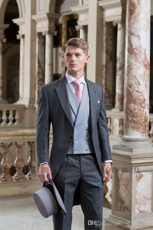 Elegante Lungo Butt Parte Dhgate Frac Smoking Dello Sposo 2017 Hot  SellingJacketPantsTieVestCustom Made Slim Fit One Button Abiti Da Uomo|men  suit|suit suitsuit men - AliExpress