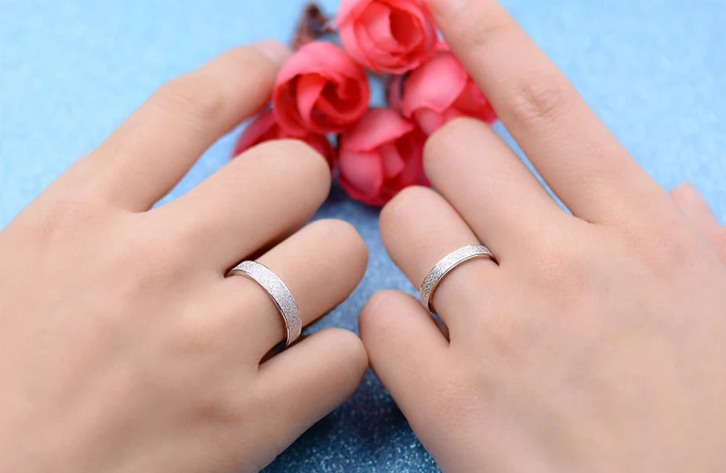 LMNZB, пара, уникальное обручальное кольцо,, 925 пробы, серебряные кольца на палец для женщин, подарок для влюбленных, модное ювелирное изделие LRMS07