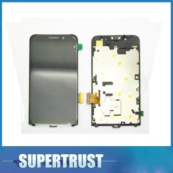 

1PC/Lot For Blackberry Z30 4G Version LCD Display Touch Screen Panel Digitizer With Frame Assembly Black Color With Tape