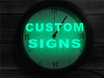 

Custom Design Your Own APP RGB 5050 LED Neon Light Signs Wall Clock
