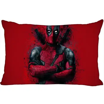 

Deadpool Hot Sale Pillowcase High Quality Print Custom 45x35cm Rectangle Pillow Cover Zippered Decorative Pillows Cover