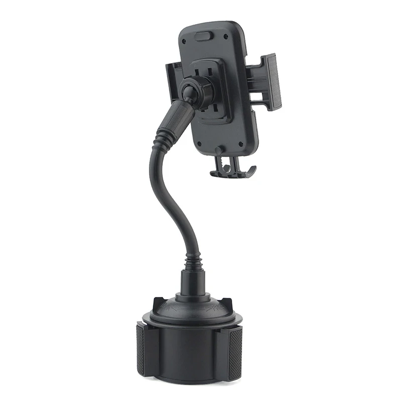 

360 Degree Adjustable Gooseneck Car Cup Holder Stand Cradle Mount For Cell Mobile Phone Bracket Interior Accessories Universal