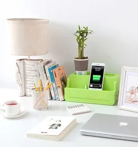 

Large-capacity Power Line Data Line Multifunction Desktop Storage Box Debris Storage Box