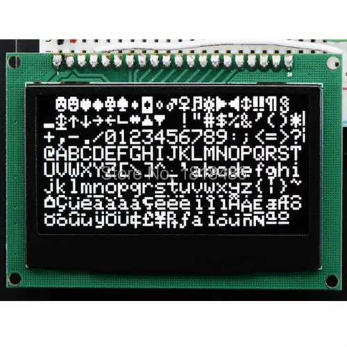 2,42 дюймовый 128x64 OLED белый графический дисплей модуль комплект SSD1309 Привод IC