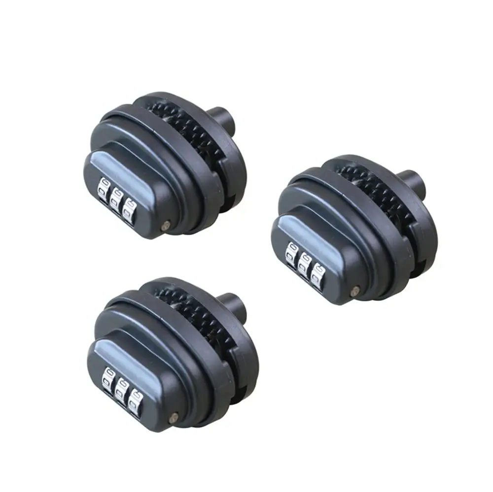 

3pcs/set Digital Combination Trigger Lock Gun Lock Pistol Lock 3 Packs, Black