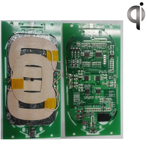 

Mobile phone wireless charger three coil 5V three coil launch module circuit board PCBA program DIY