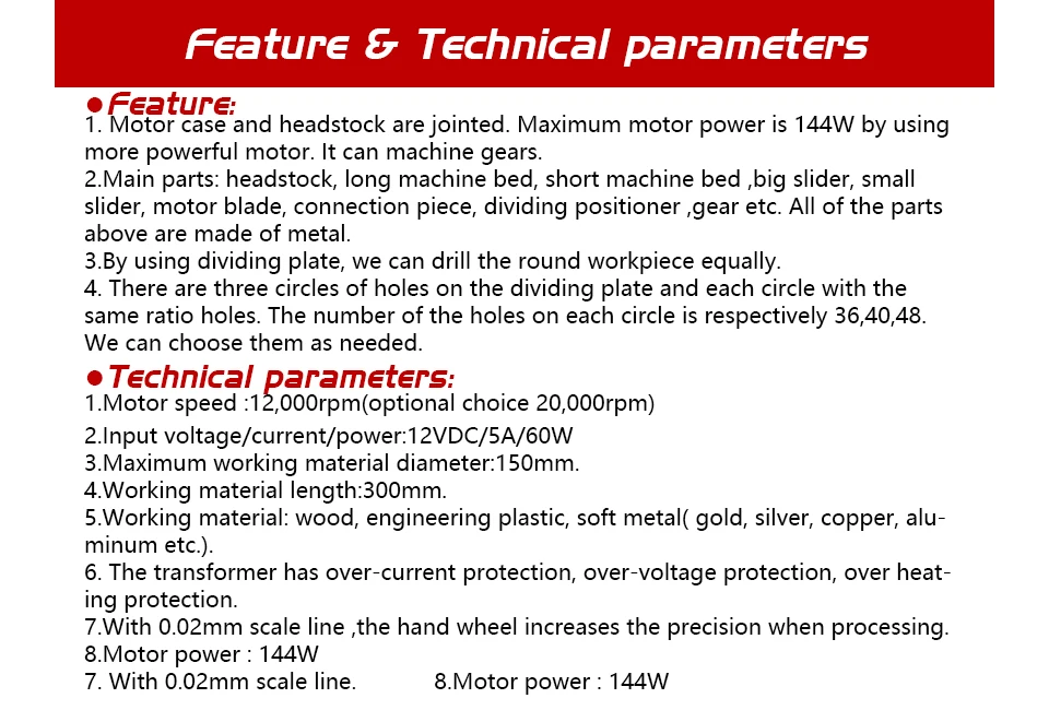 9Parts List