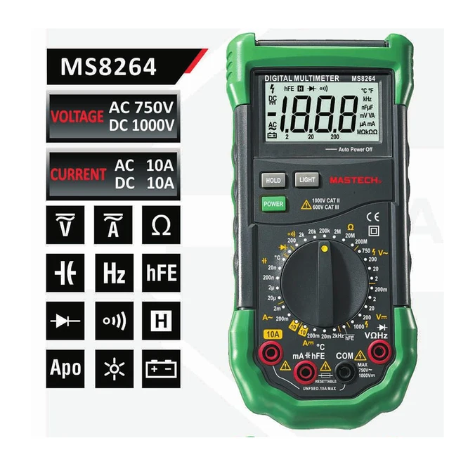 Mastech MS8264 MS8265 MS8268 MS8269 Digital Multimeter LCR Meter AC/DC