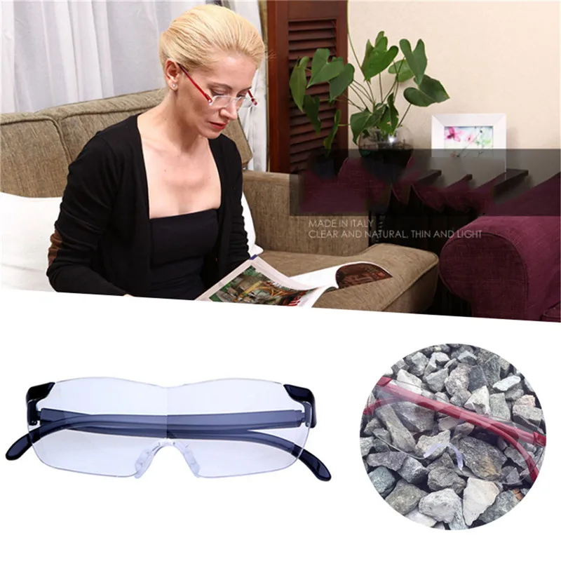 

Xinxiang Magnifying Glass Magnification Unisex Eyewear Reading Glasses Magnifier Reading Lightweight Glasses Seniors Magnifier