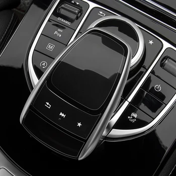 

Center Console Handwriting Mouse Protective Film 1 Set For Mercedes Benz W205 W213 GLC C E Class 2015-2018 Car Body Sticker