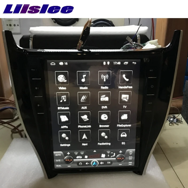 Для Toyota Harrier 2013~ Android 2G ram LiisLee Автомобильный мультимедийный телевизор DVD gps wifi аудио стерео радио навигация NAV NAVI карта