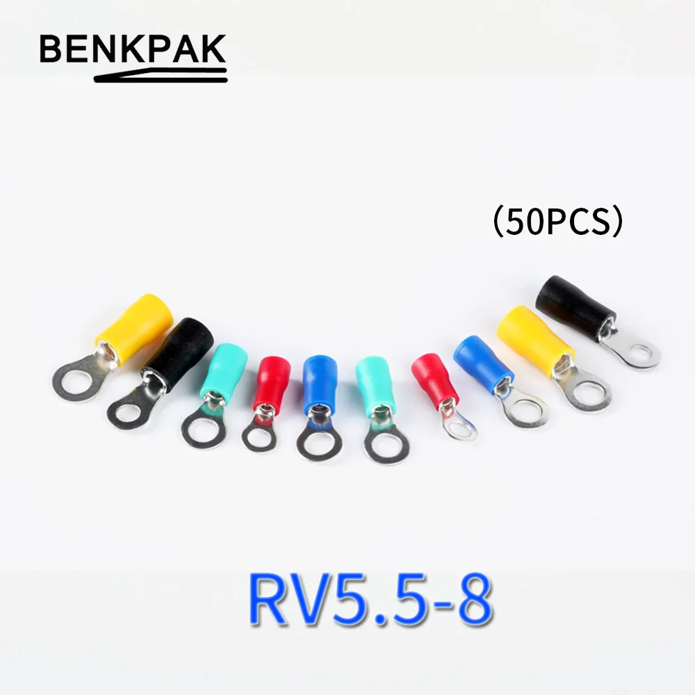RV5.5-8 кольцо обжима изолированных разъем электропроводки терминала