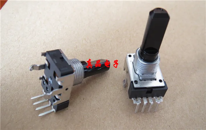 

[VK] B100K Import Japan Type 142 Horizontal 4 feet Potentiometer Handle Length 20MM Half Handle Aperture 9MM