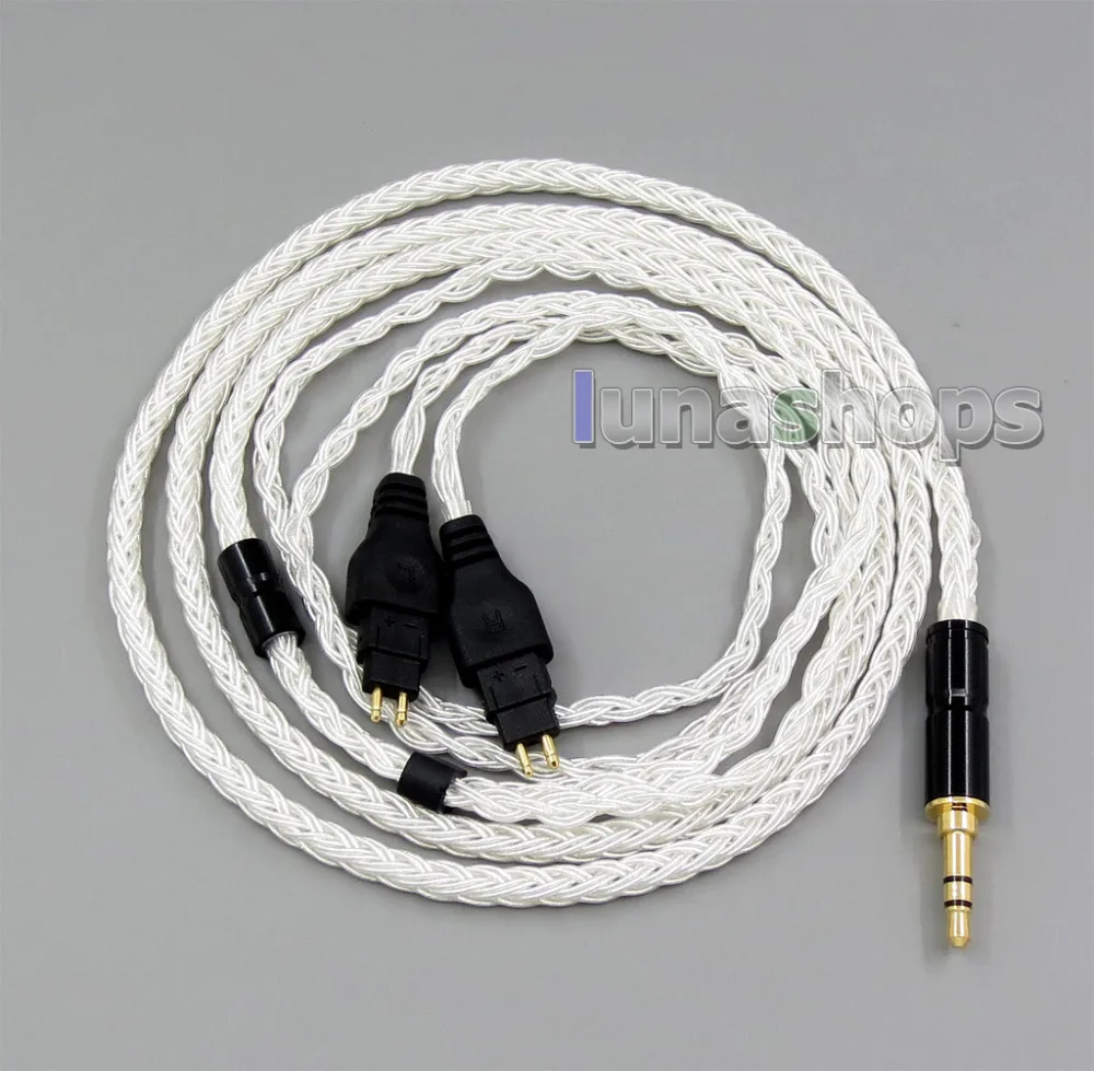 16 ядер OCC чистый посеребренный кабель для наушников Sennheiser HD25-1 SP HD650 HD600 HD580 HD525 HDXXX HD660S LN006225