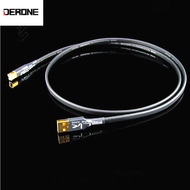 

hifi USB cable A to Micro B Professional audio Double shield USB cable for DAC UM1 series 24k Gold-plated USB plug free shipping