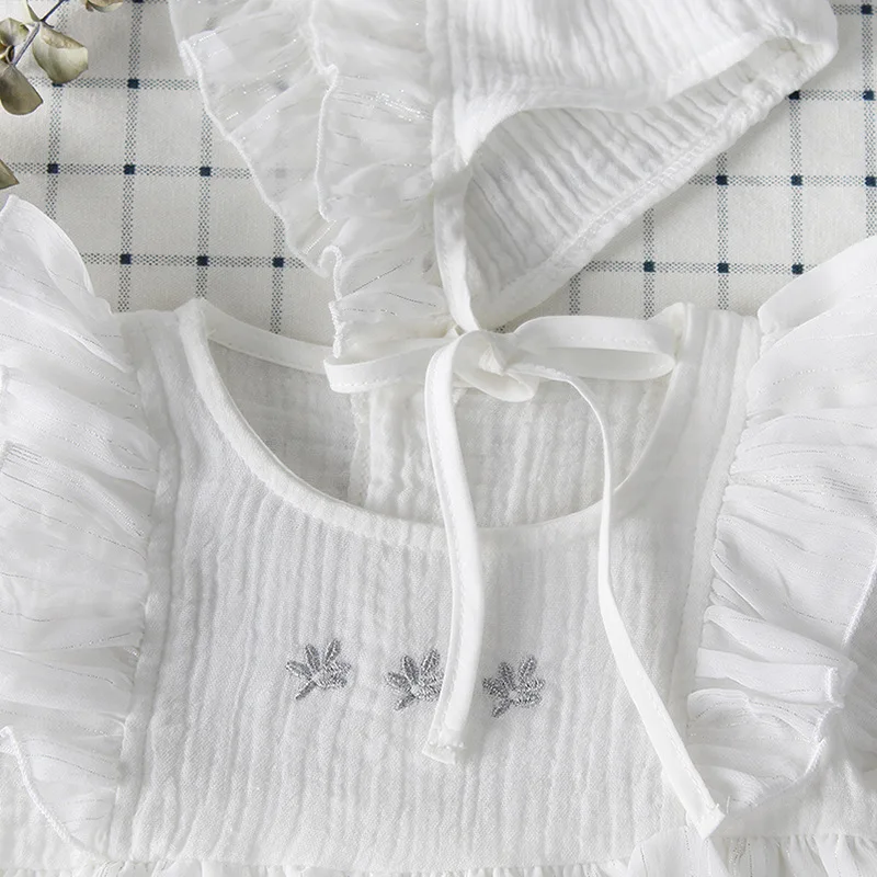 طفل الفتيات ملابس الخريف الطفل رومبير فتاة طويلة الأكمام الرضع المولود الجديد الملابس الدانتيل الأميرة 1st عيد ميلاد ملابس للحفلات