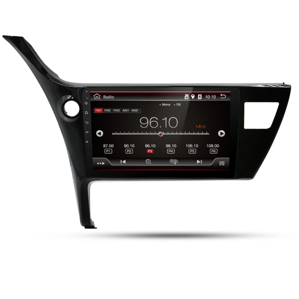 

android 6.0 car dvd player For Toyota corolla 2017 in dash 2 din 1024*600 car radio gps video head unit