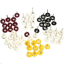 Ensemble de brosses mixtes pour polisseuse, 60 pièces, accessoires Dremel pour outil rotatif