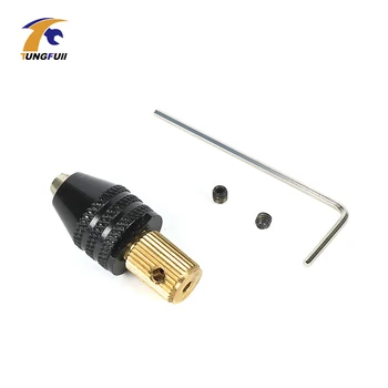 

2.0mm Electric motor shaft Mini Chuck Fixture Clamp 0.3mm-4mm Drill Bit Micro Chuck Tool Accessories fixing device