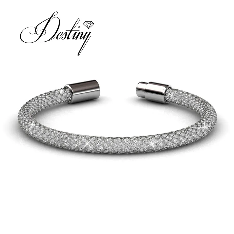 Destiny Jewellery 2017 Hot sale crystals bracelets Embellished with