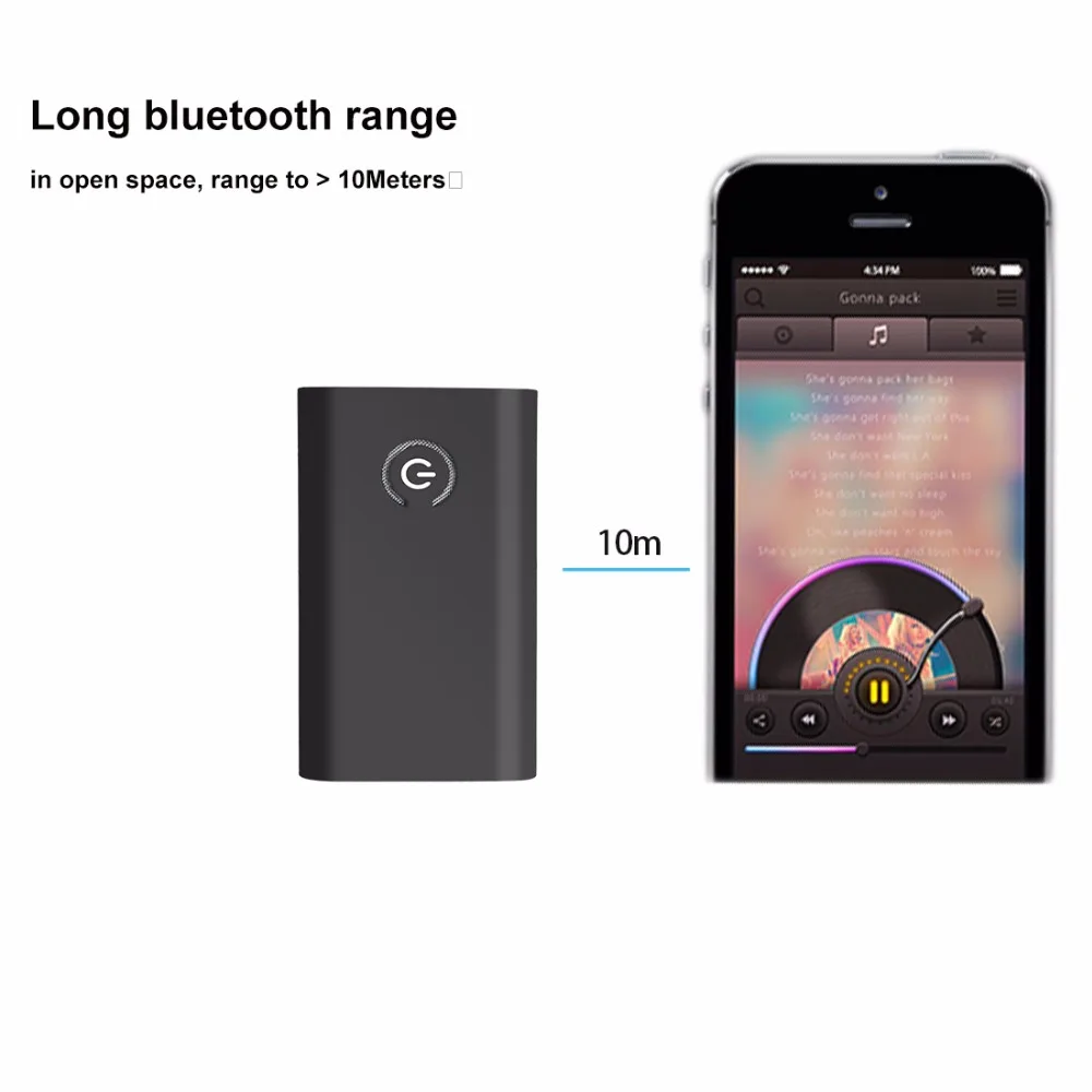 B9 Bluetooth музыкальный аудио адаптер 2 в 1 Bluetooth приемник передатчик беспроводной для динамика автомобиля ПК наушники для телевизора