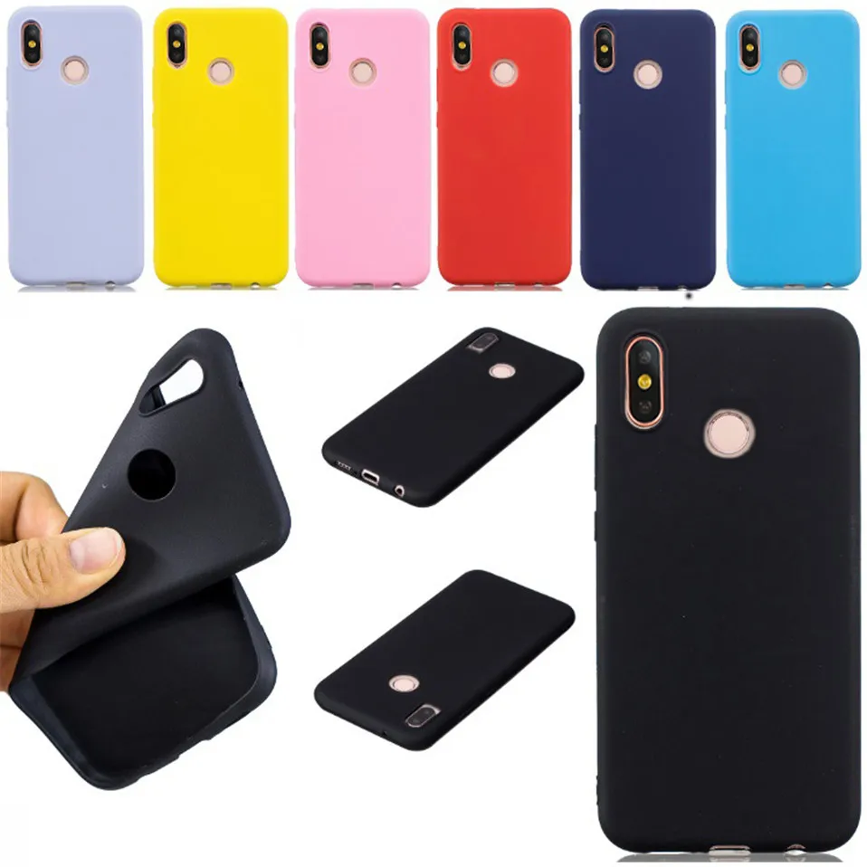 Candy Macaron Color Case For Xiaomi Redmi S2 6A 6 Pro 05