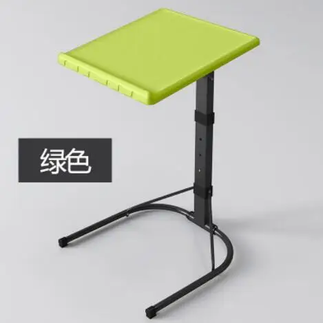 SUFEILE портативный складной стол для ноутбука Многофункциональный уличный стол может регулировать компьютерный стол металлический офисный стол для ноутбука SE27 - Цвет: Green