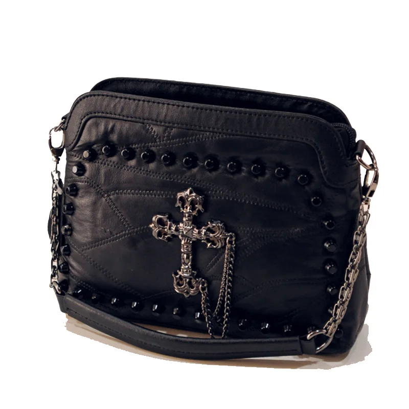 Genuine Leather Women Shoulder Bag Design Handbag