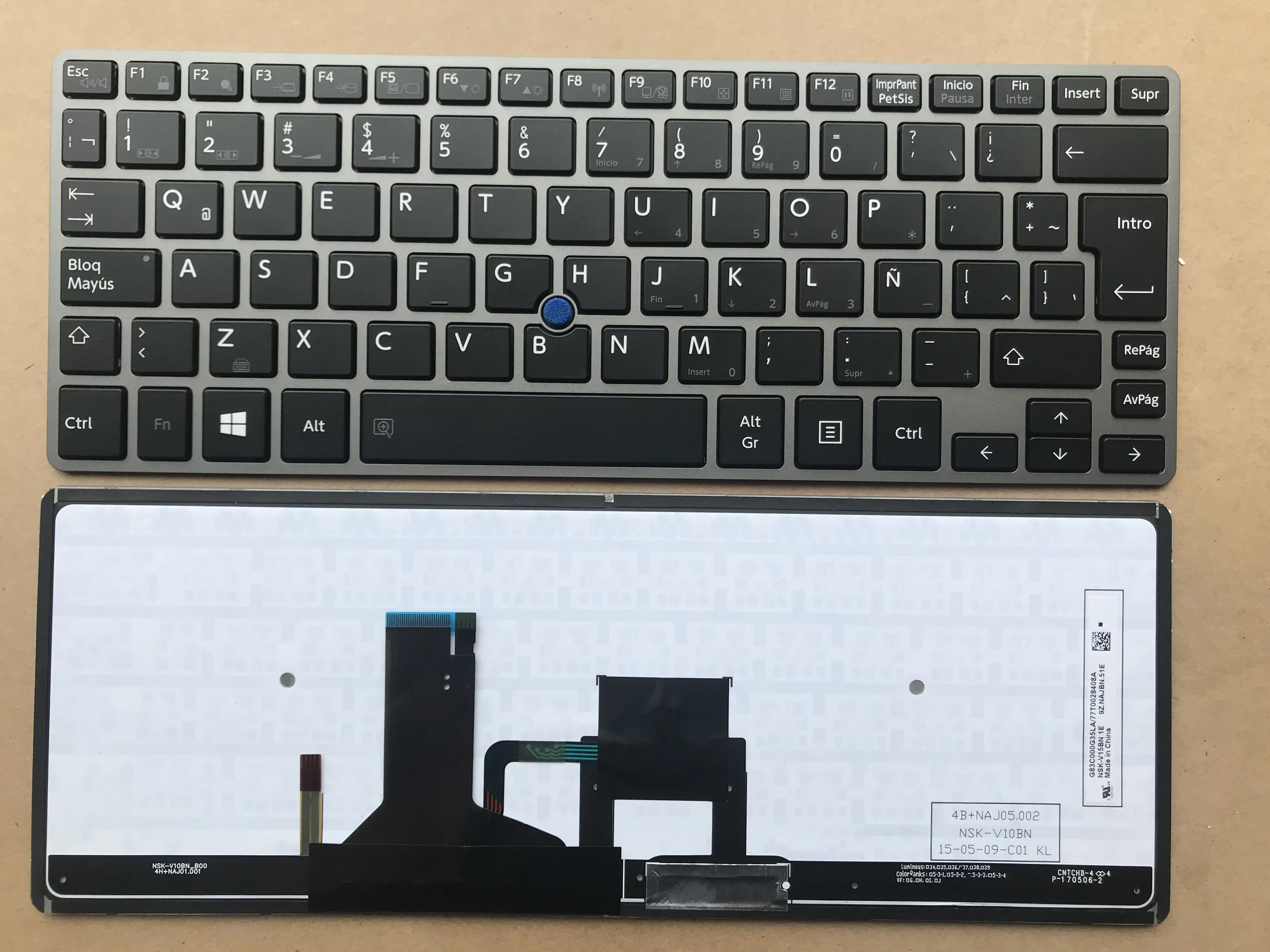 

News keyboard for Toshiba Portege Z30-A Z30T-A Satellite Z30-A Z30t-A Latin Spanish layout