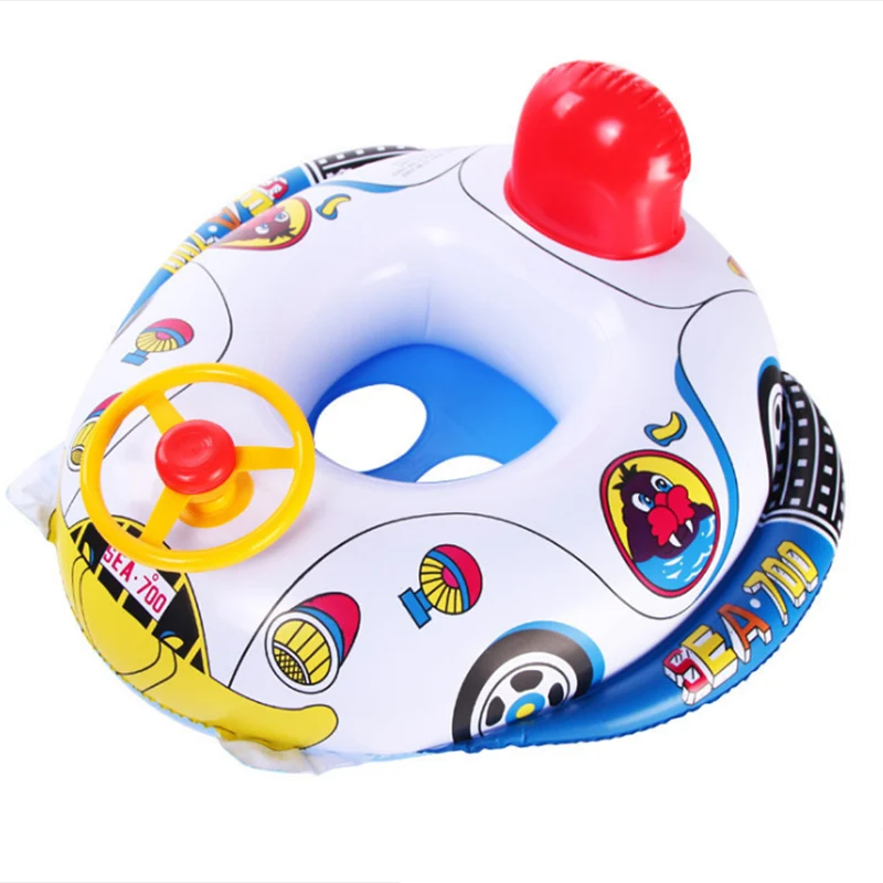 Brand New and High Quality Baby Kids Toddler Swimming Pool Swim Seat Float Boat Ring FUN Cartoon Designs