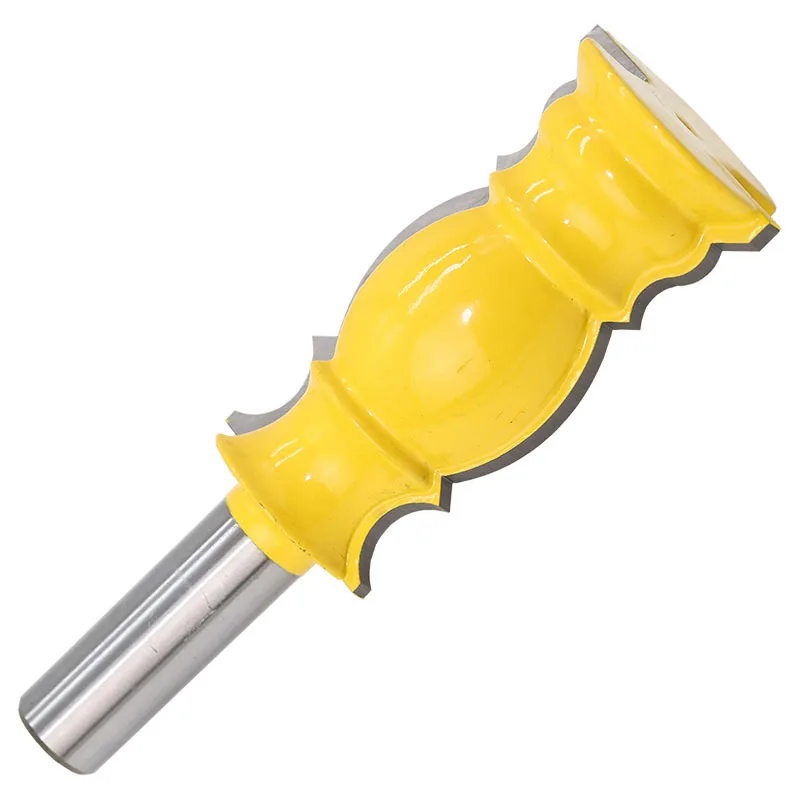 10 JDSR 12'' Shank Ogee Edging Router Bit Trimming Woodworking Milling Cutter Power Tool Drilling Milling For Wood Carbide Alloy